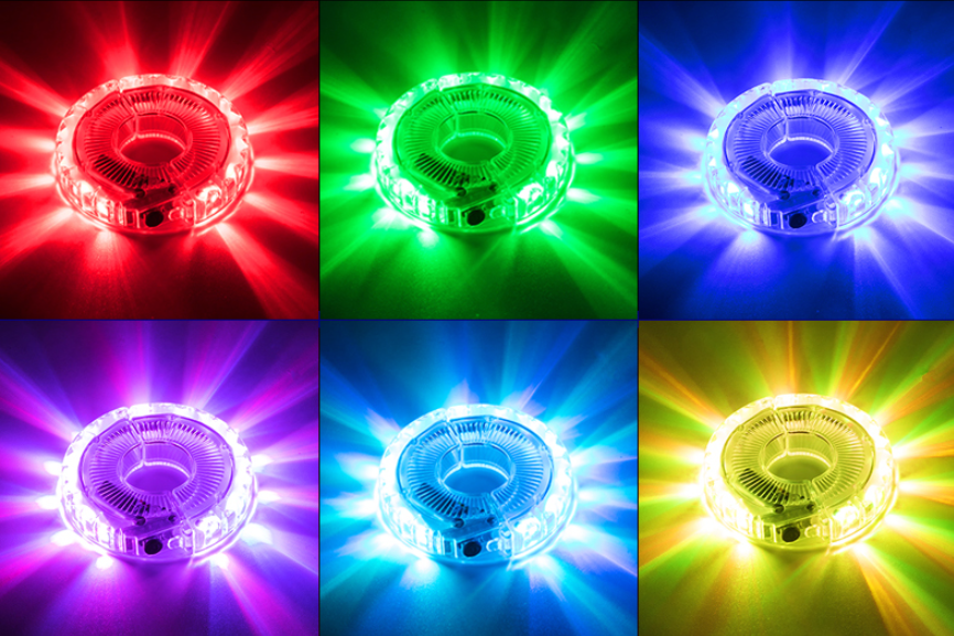 LED spoke lights Swirl