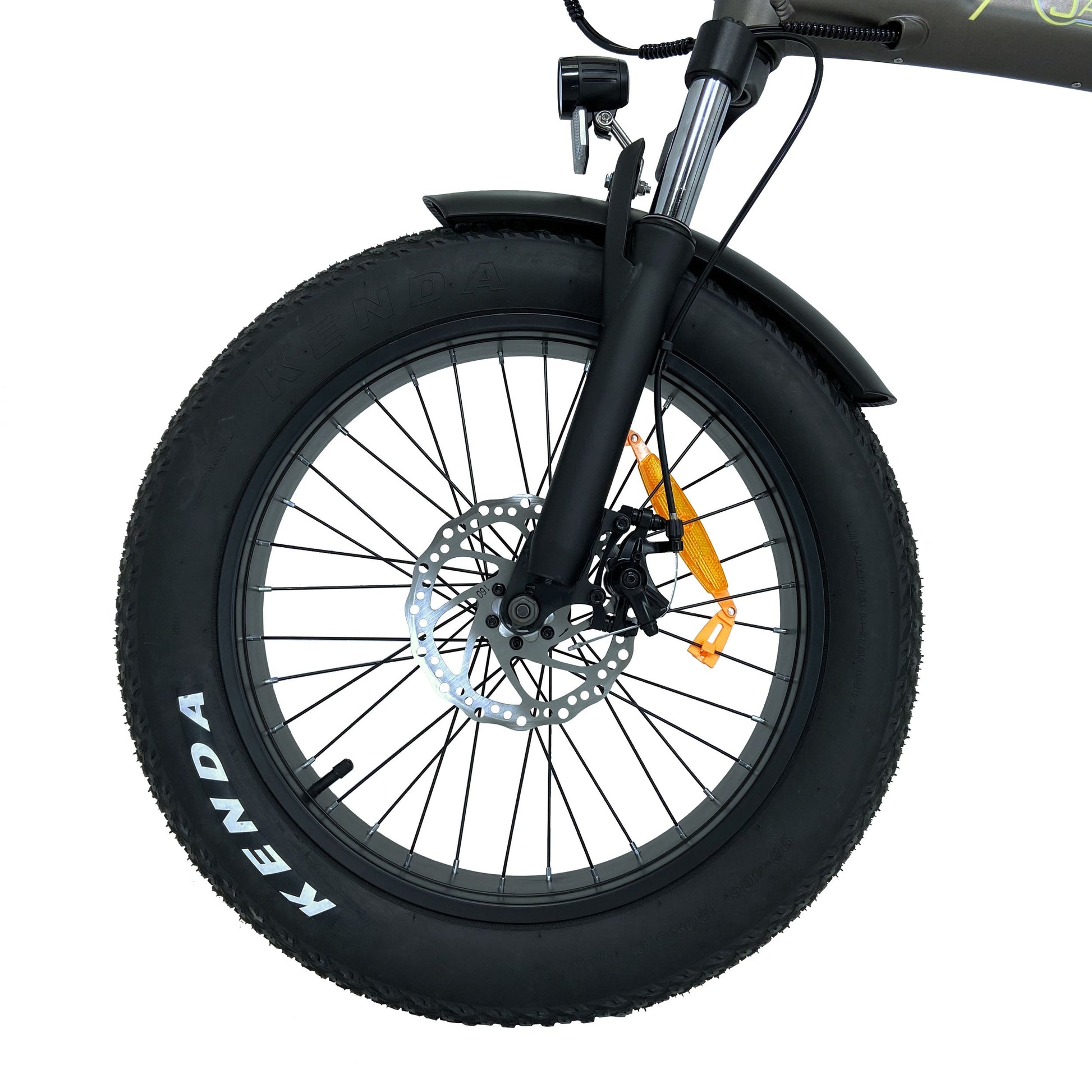 safari klapprad SachsenRAD E-Folding Bike Folding Bike F6 Safari 20" inch StVZO Fatbike | Internal cable routing | High-quality anodizing